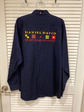 Daniel David Sport Button Up shirt Size M, NWT